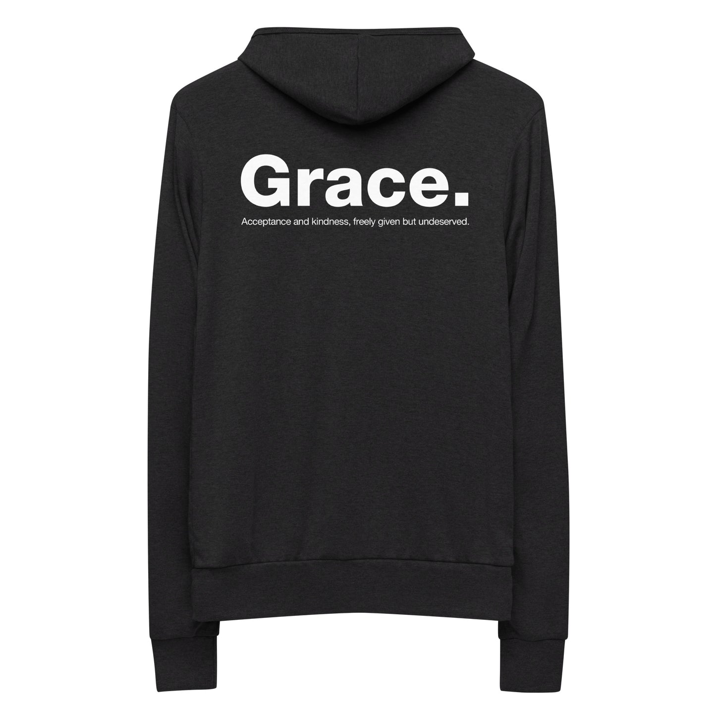 Grace - Unisex Lightweight zip hoodie