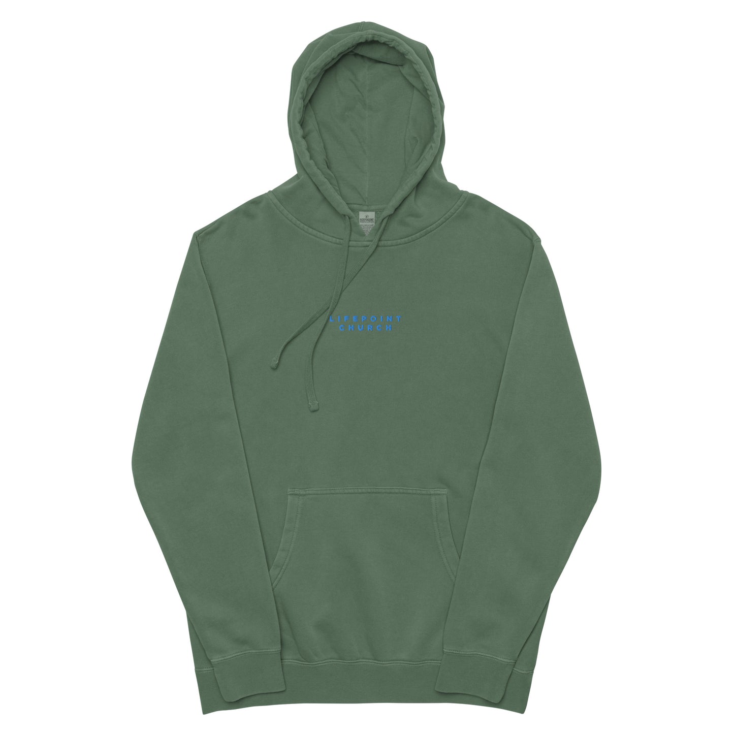 LifePoint Unisex pigment-dyed hoodie