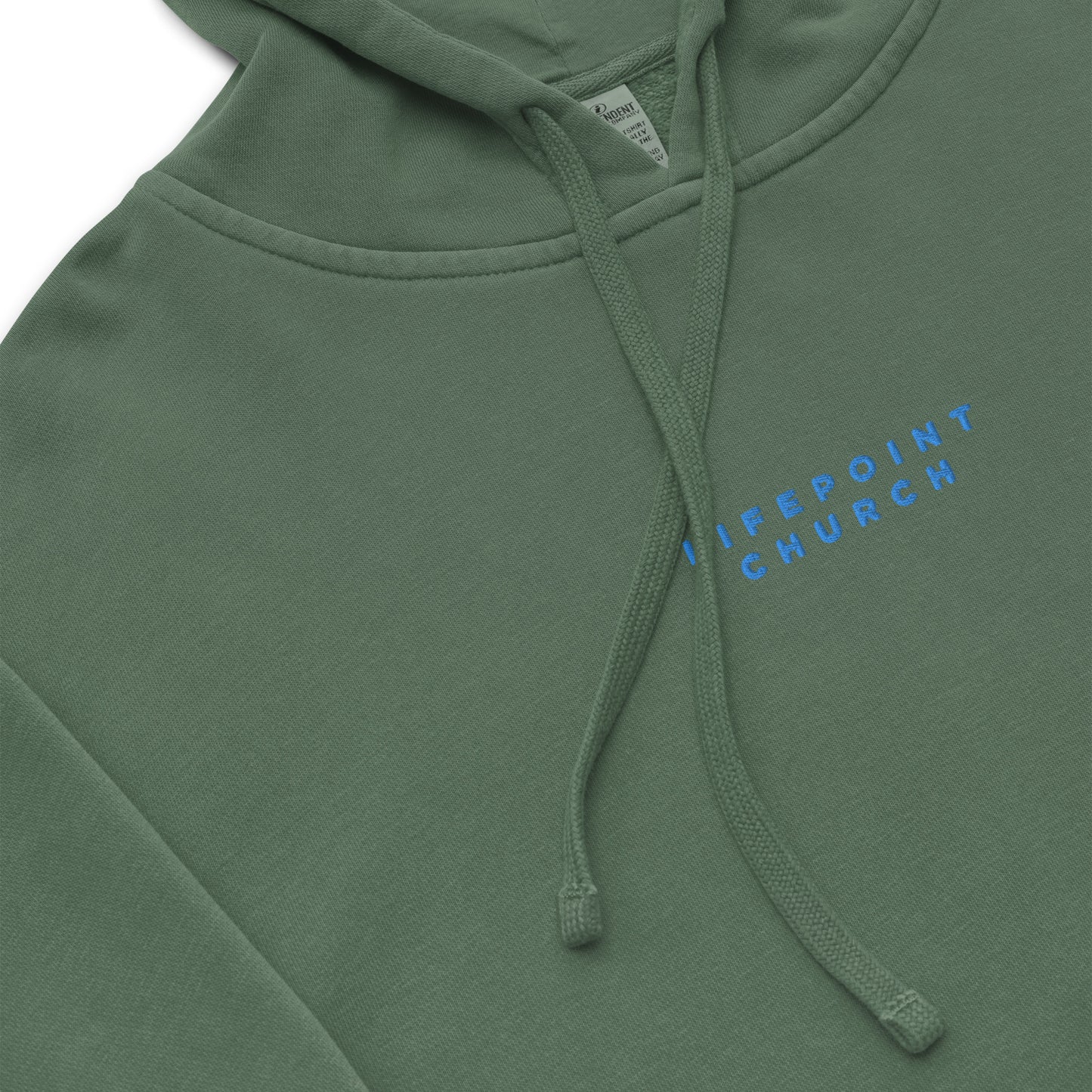 LifePoint Unisex pigment-dyed hoodie