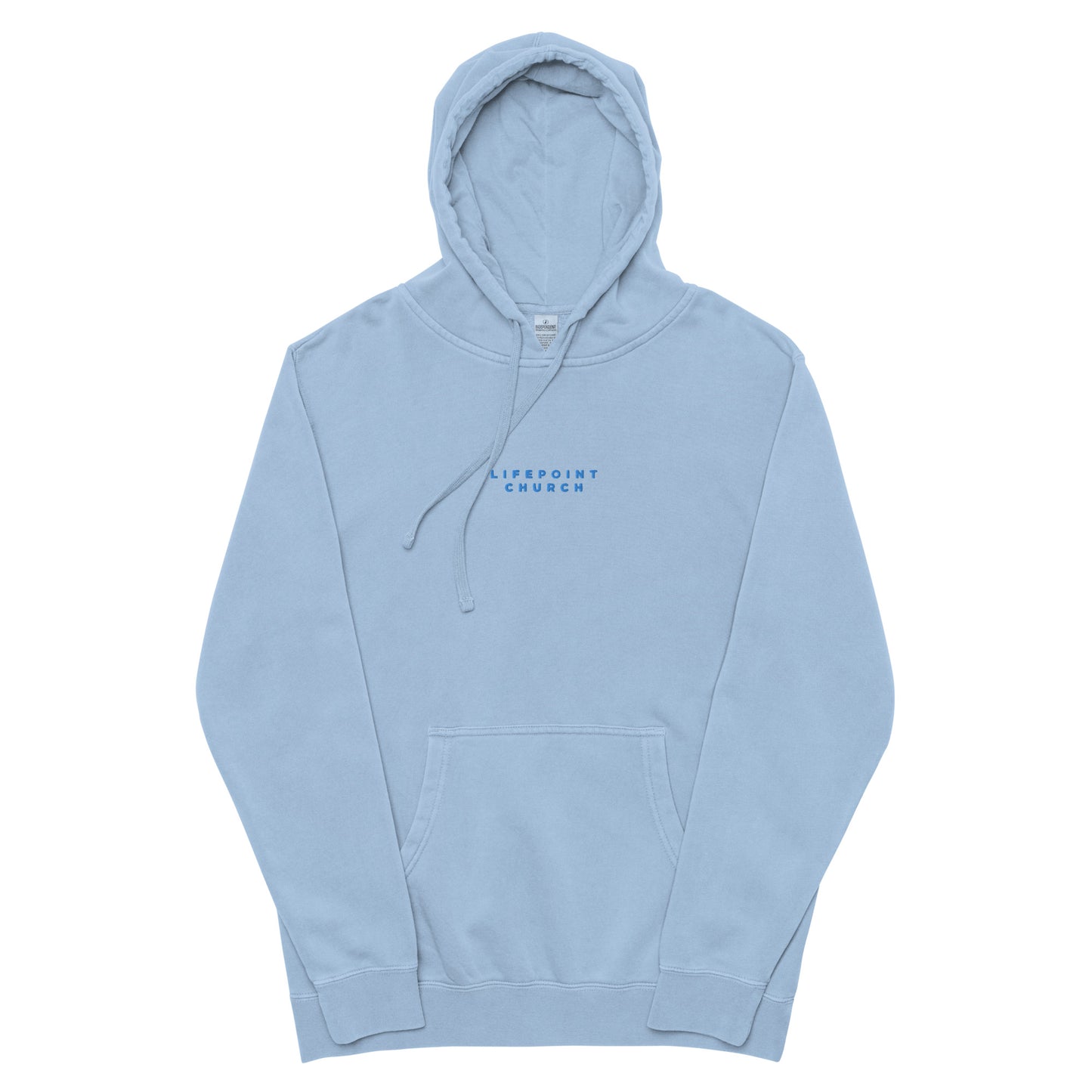 LifePoint Unisex pigment-dyed hoodie