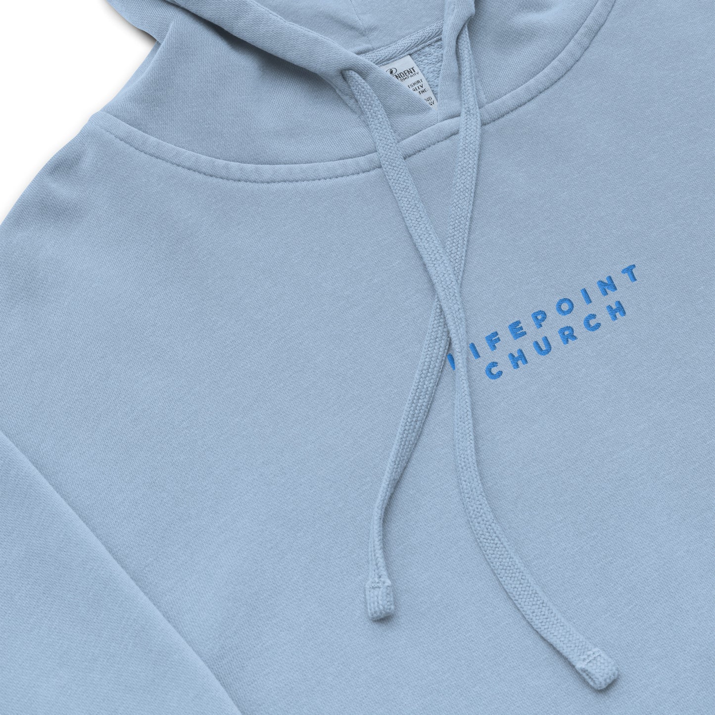 LifePoint Unisex pigment-dyed hoodie